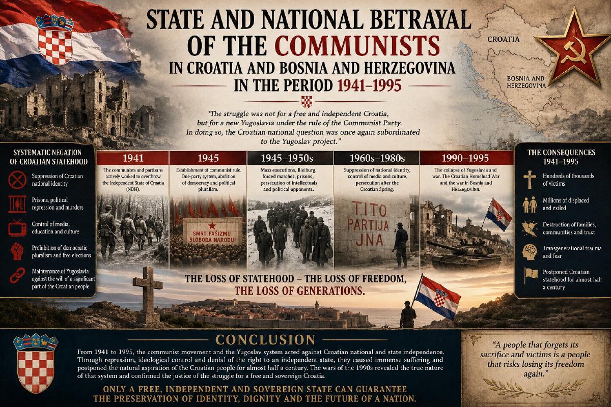 State and National Betrayal of the Communists in Croatia and Bosnia and Herzegovina in the Period 1941–1995